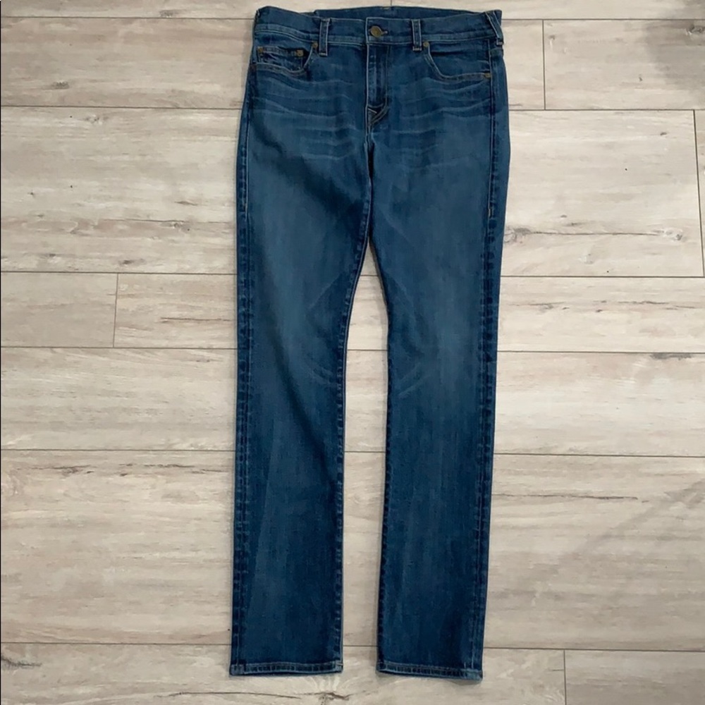 True Religion Men’s Blue Rocco fit Jeans